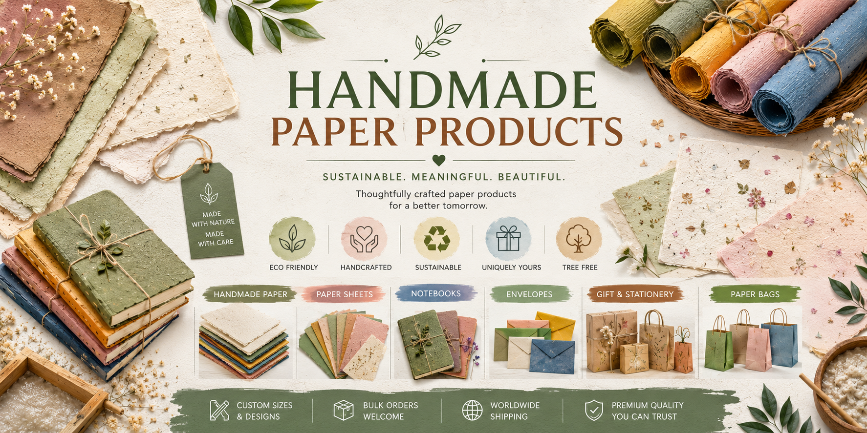 Handmade Paper Products