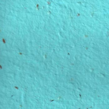 turquoise Handmade Seed Paper 