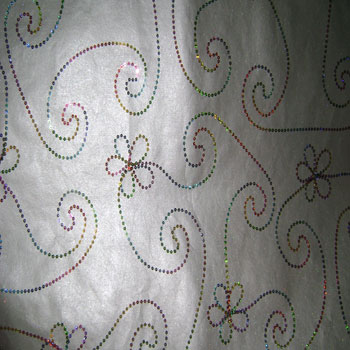 Embroidery Handmade Paper White Sheets