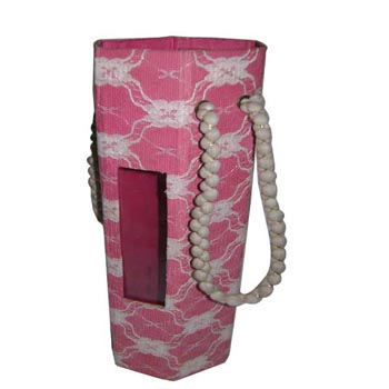 Handmade Paper Bag | Handmade Bottle Carry Bags
