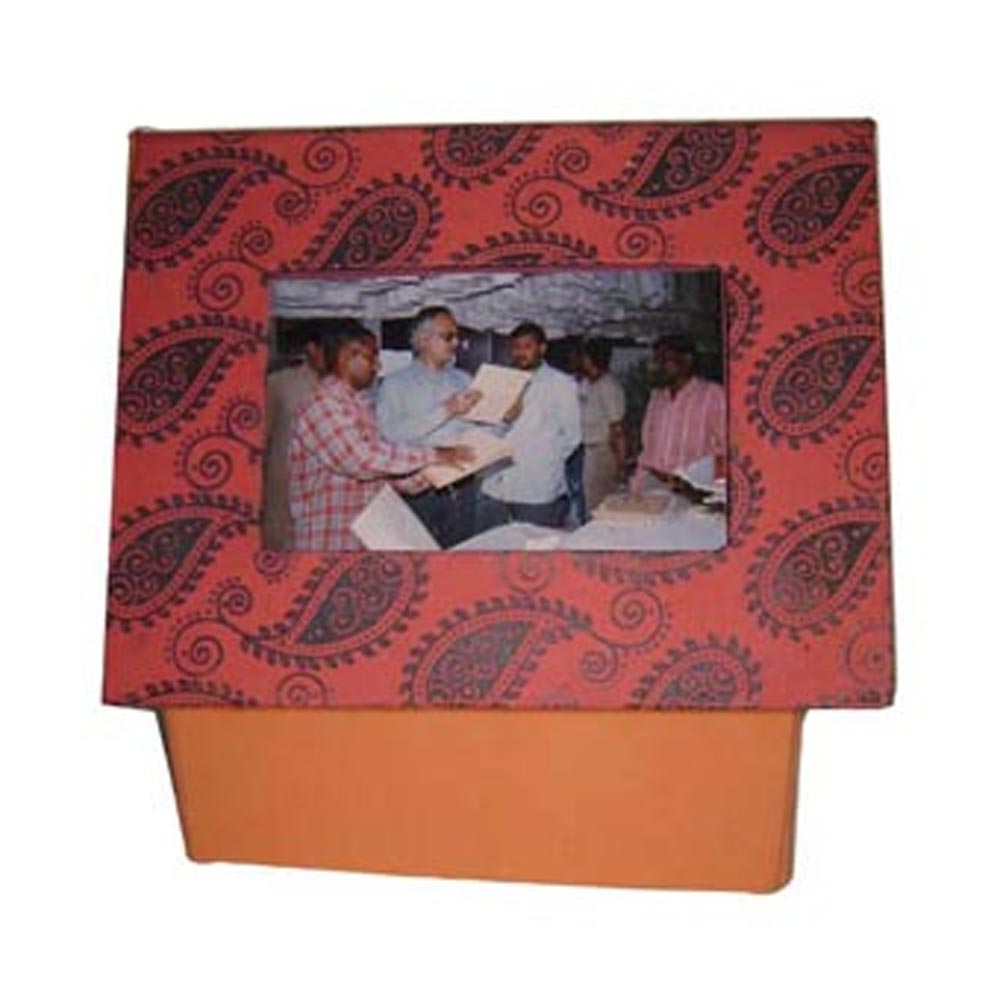 New Year & Christmas Gift Box in Handmade Paper 